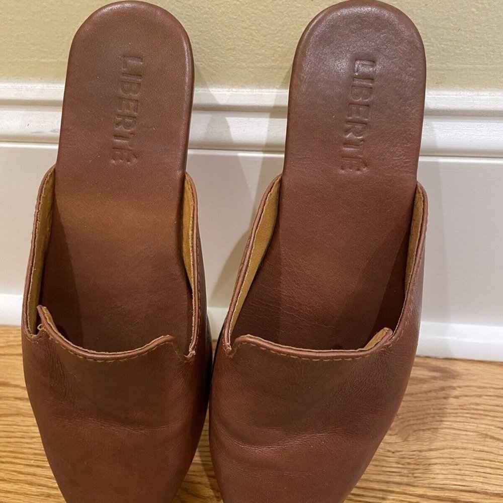 The LIBERTE Modern Mule - Cognac Size 10 - Picture 3 of 5